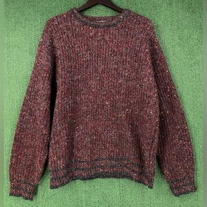 Vintage 90’s Christopher Hayes Colorful Speckled Knit Sweater Men’s Size XL